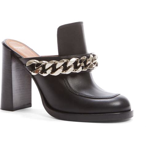 givenchy mules chain